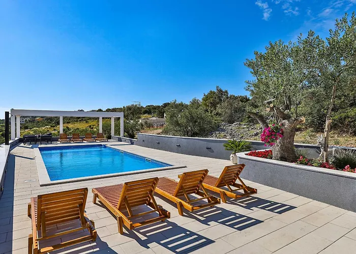 Family Friendly House With A Swimming Pool Zecevo Rtic, - 10307 Ferienhaus Rogoznica (Sibenik-Knin)