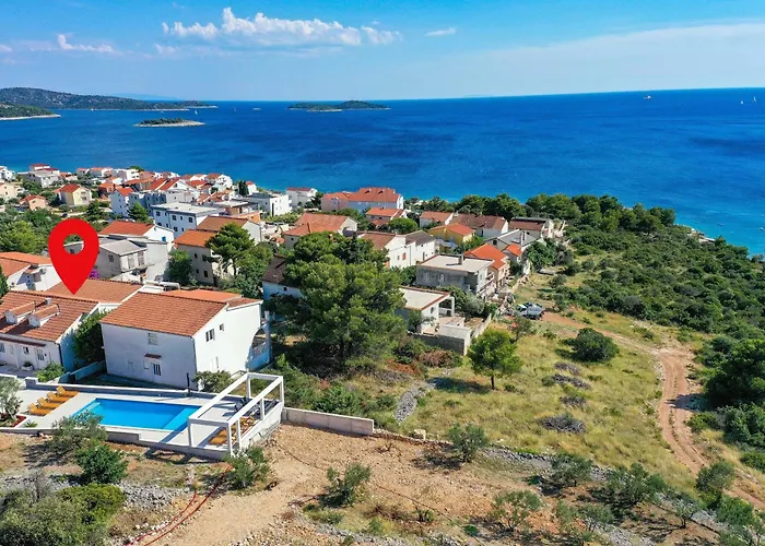 Family Friendly House With A Swimming Pool Zecevo Rtic, - 10307 *