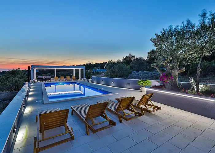 Family Friendly House With A Swimming Pool Zecevo Rtic, - 10307 Ferienhaus *