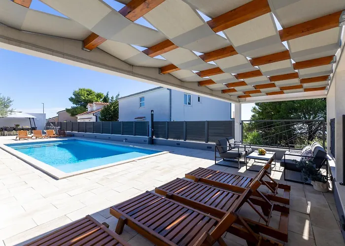 Ferienhaus Family Friendly House With A Swimming Pool Zecevo Rtic, - 10307